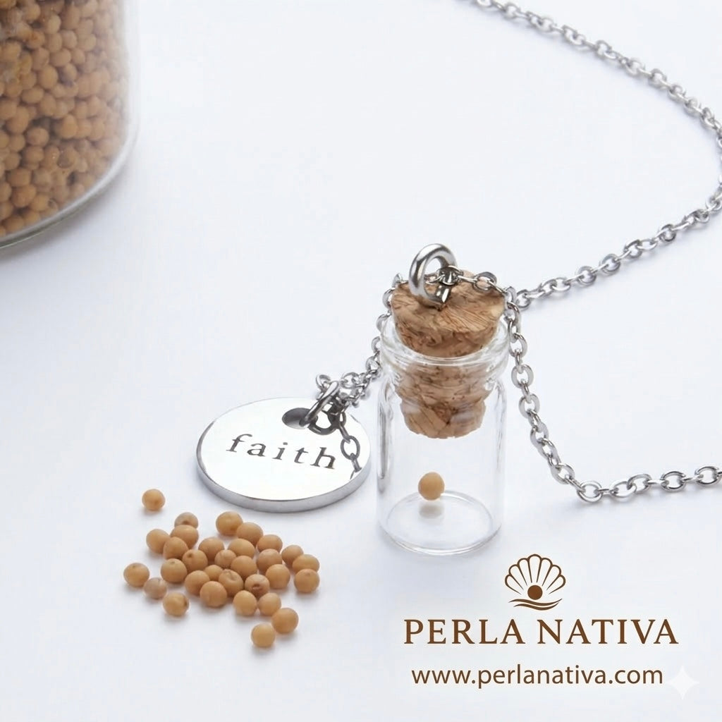 Collar Grano Mostaza
