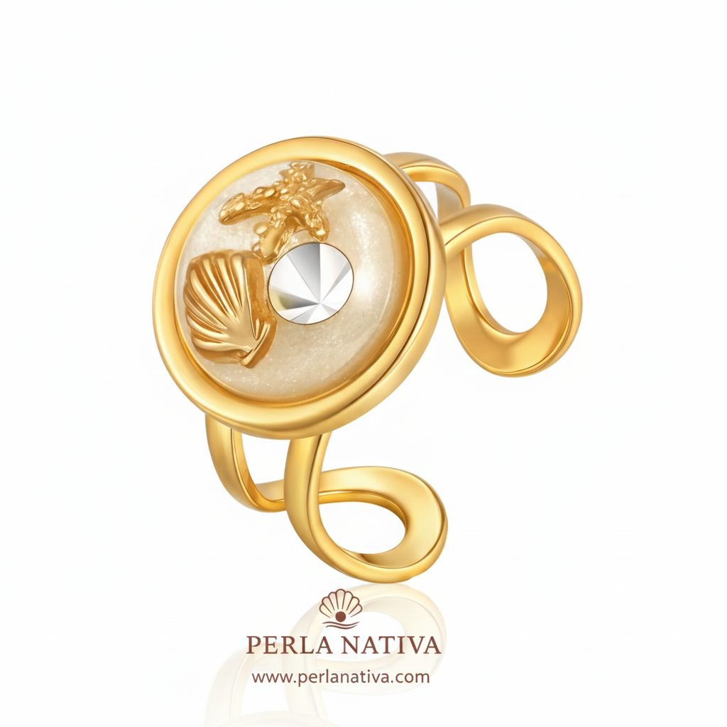 Collar y Sortija Playero