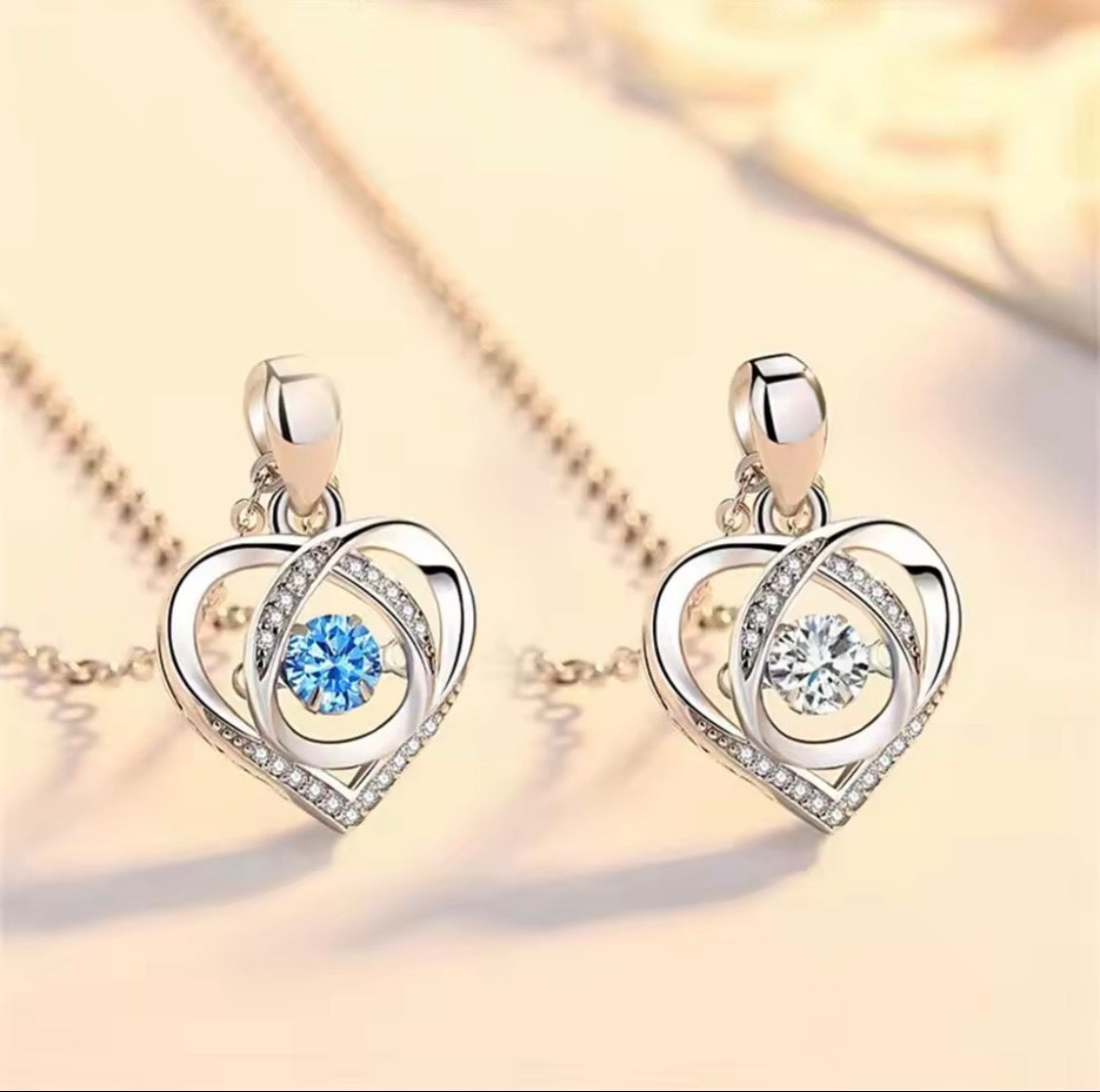 Set de Pulsera y Collar 925 Plata Esterlina