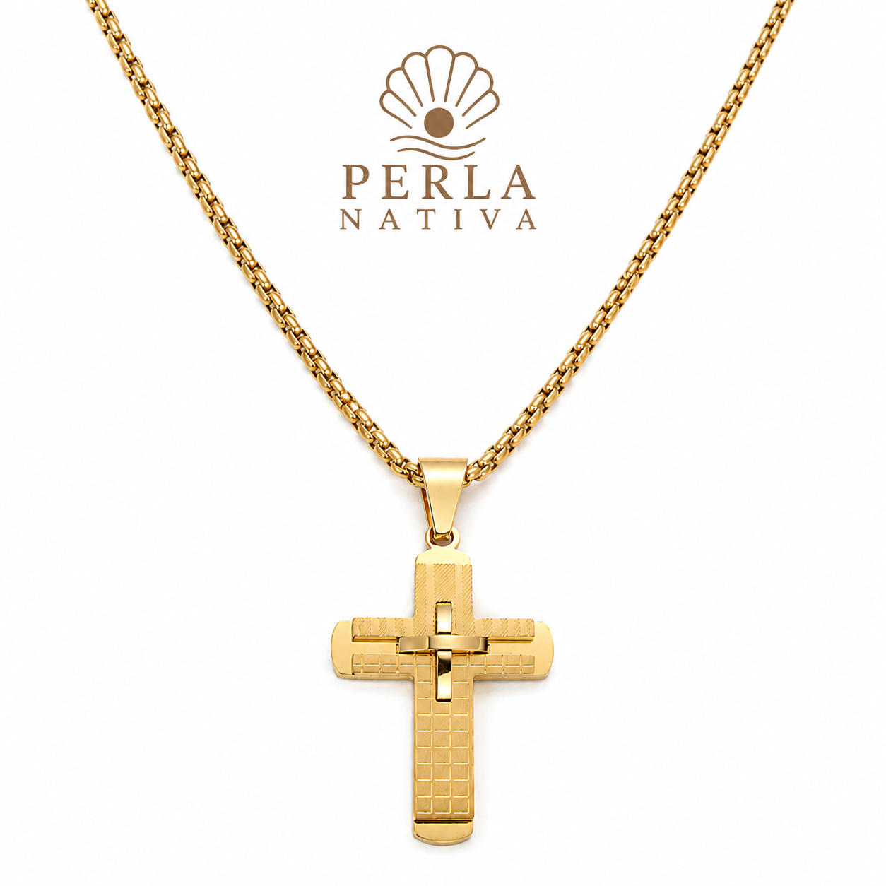 Cadena Cruz de Caballero