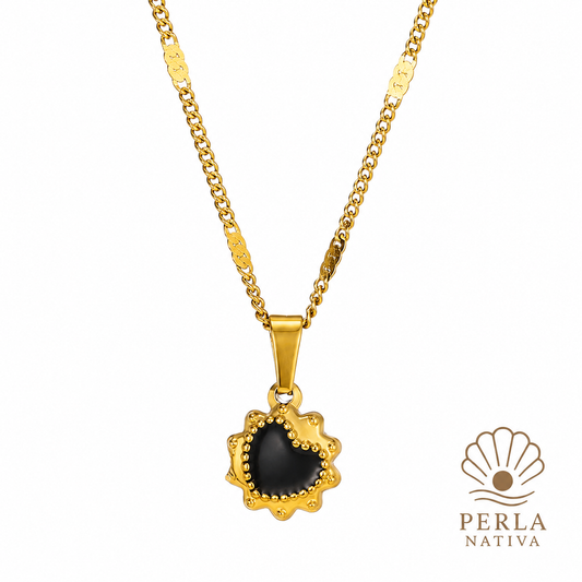 Corazón Negro y Sol