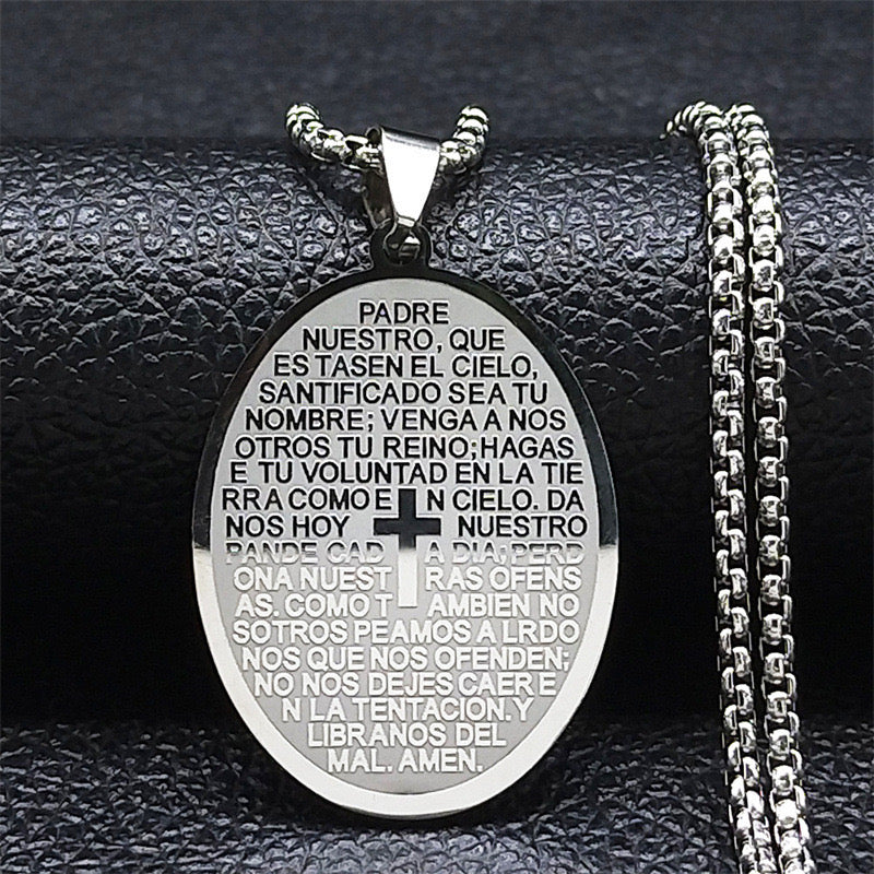 Cadena Padre Nuestro Óvalo