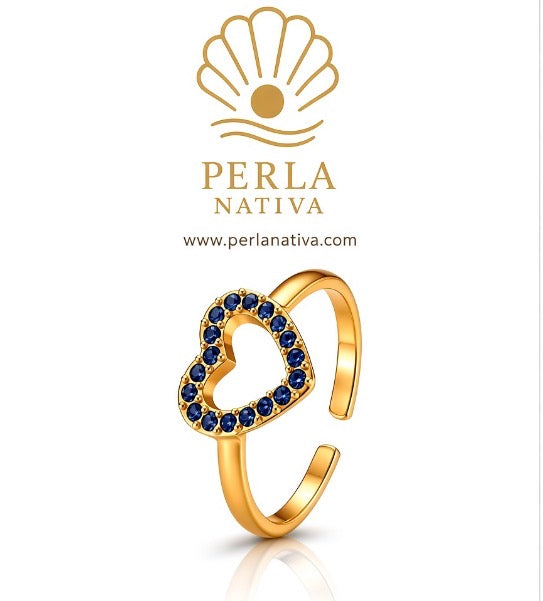 Sortija Corazón Zirconia