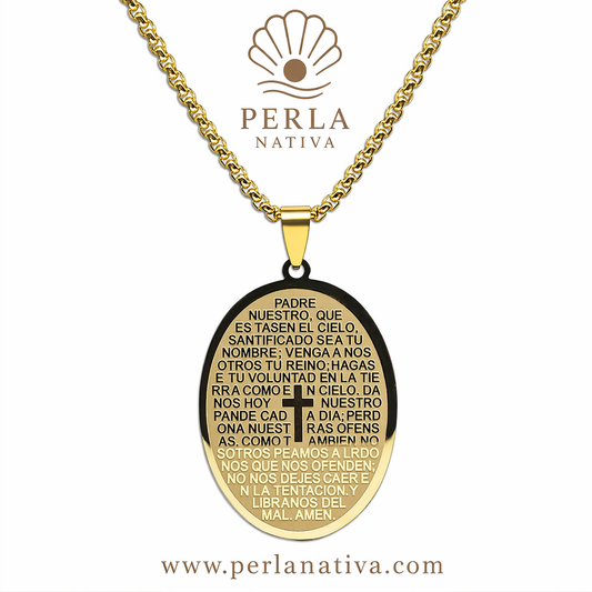 Cadena Padre Nuestro Óvalo