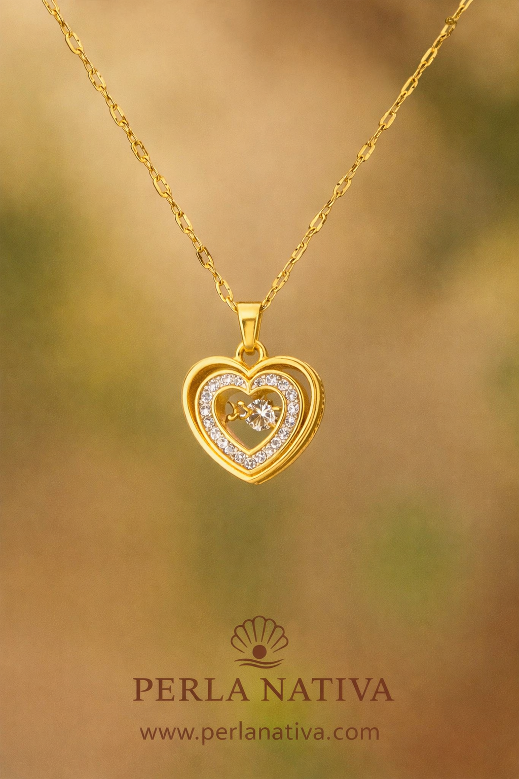 Pre-Venta Corazón con Zirconias Adentro. Se estará enviando a partir del 10 de enero 2026