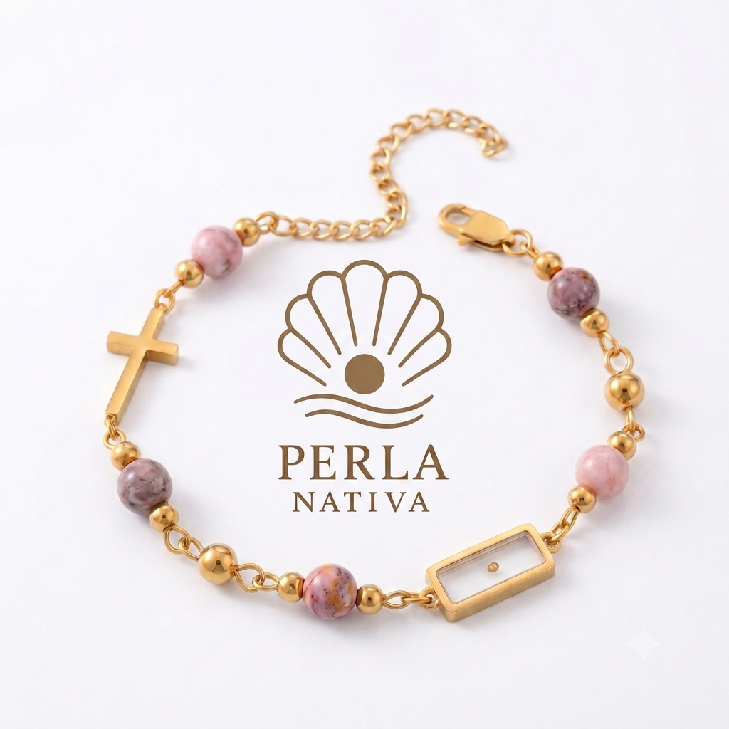 Pulsera Fe que Florece