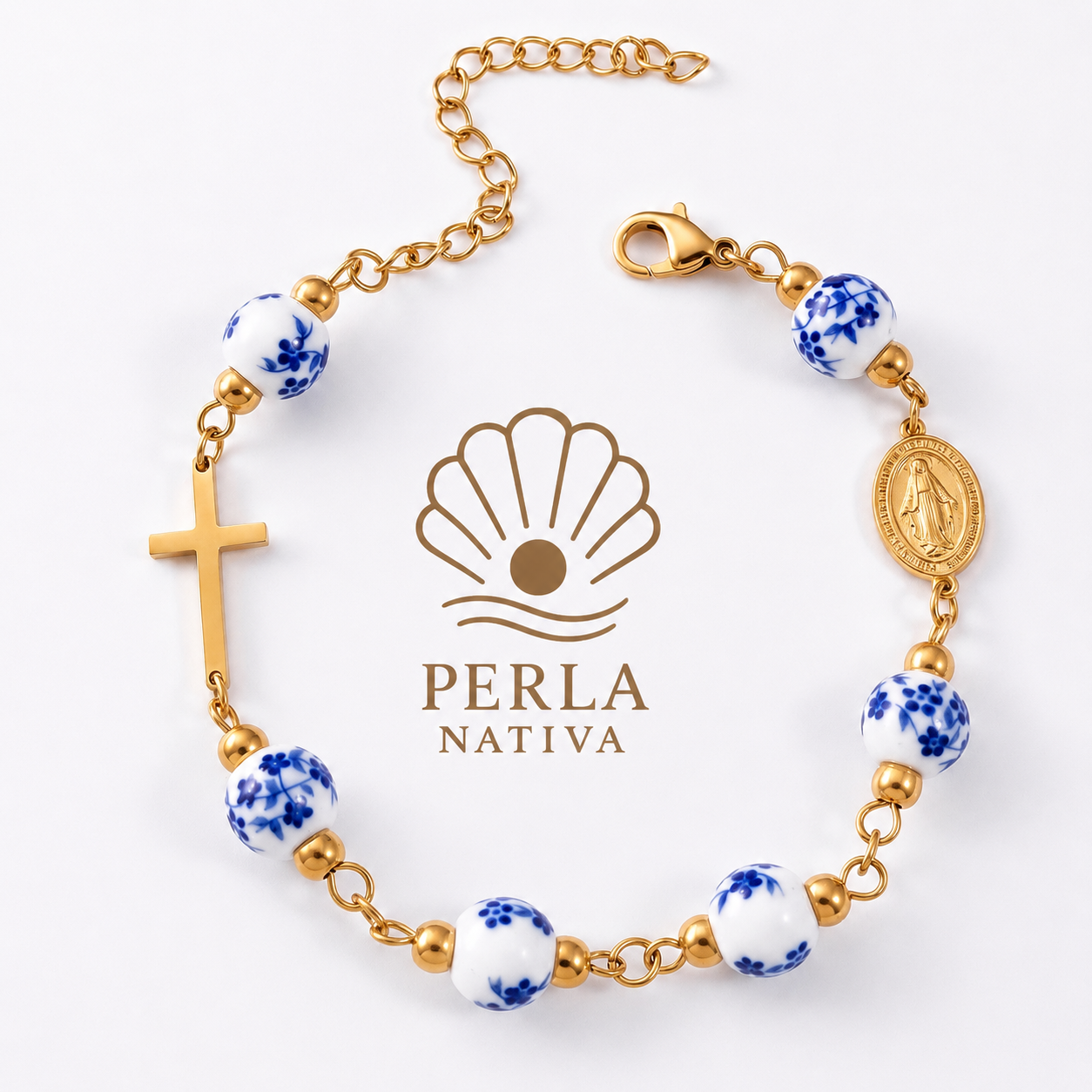 Rosario Porcelana de Fe