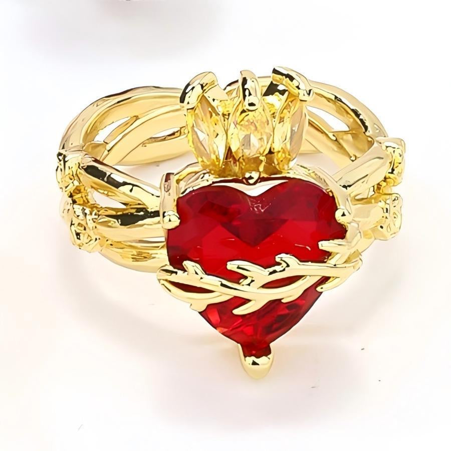 Sortija Sagrado Corazón Rey