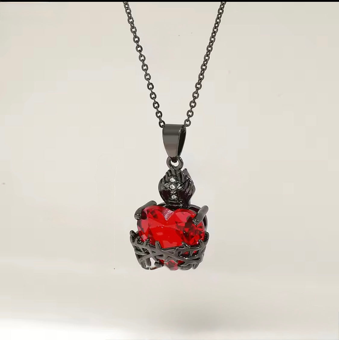 Sagrado Corazón Negro Unisex
