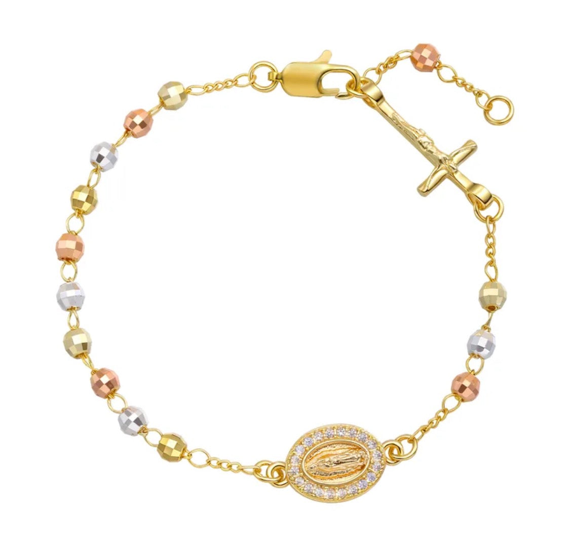 Pre-Venta, Se estará enviando a partir del 13 de noviembre Rosario Pulsera Tri-Color.